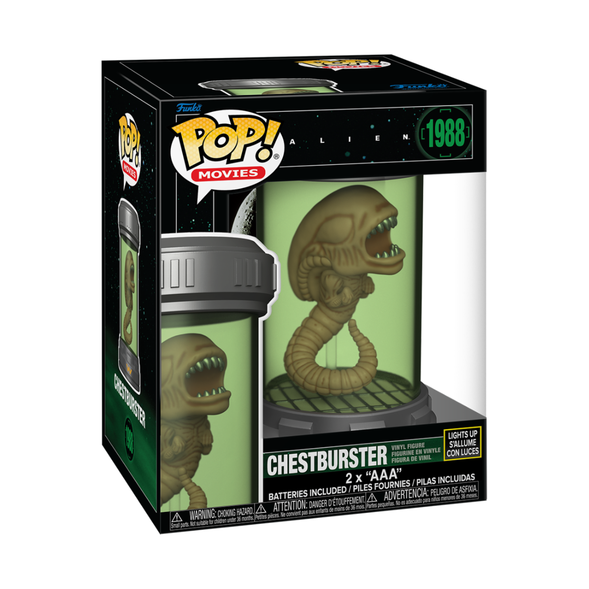 ALIEN S2 - POP FUNKO PREMIUM SFX VINYL FIGURE 1988 CHESTBURSTER 9CM