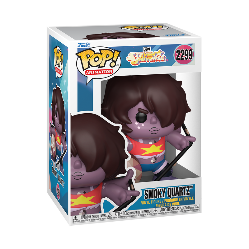 STEVEN UNIVERSE S3 - POP FUNKO VINYL FIGURE 2299 SMOKY QUARTZ 9CM