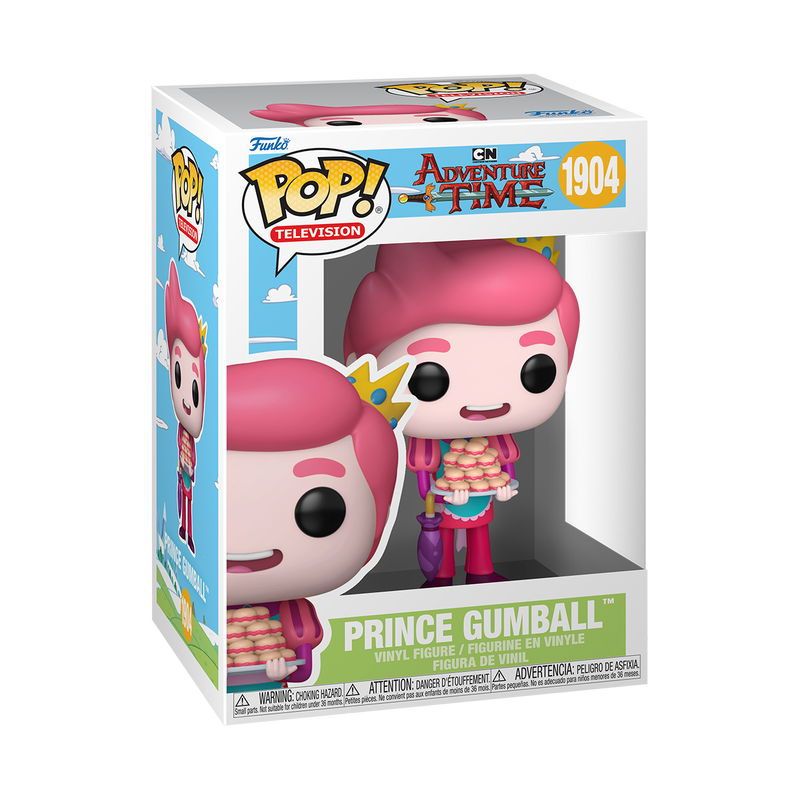 ADVENTURE TIME S4 - POP FUNKO VINYL FIGURE 1904 PRINCE GUMBALL 9CM
