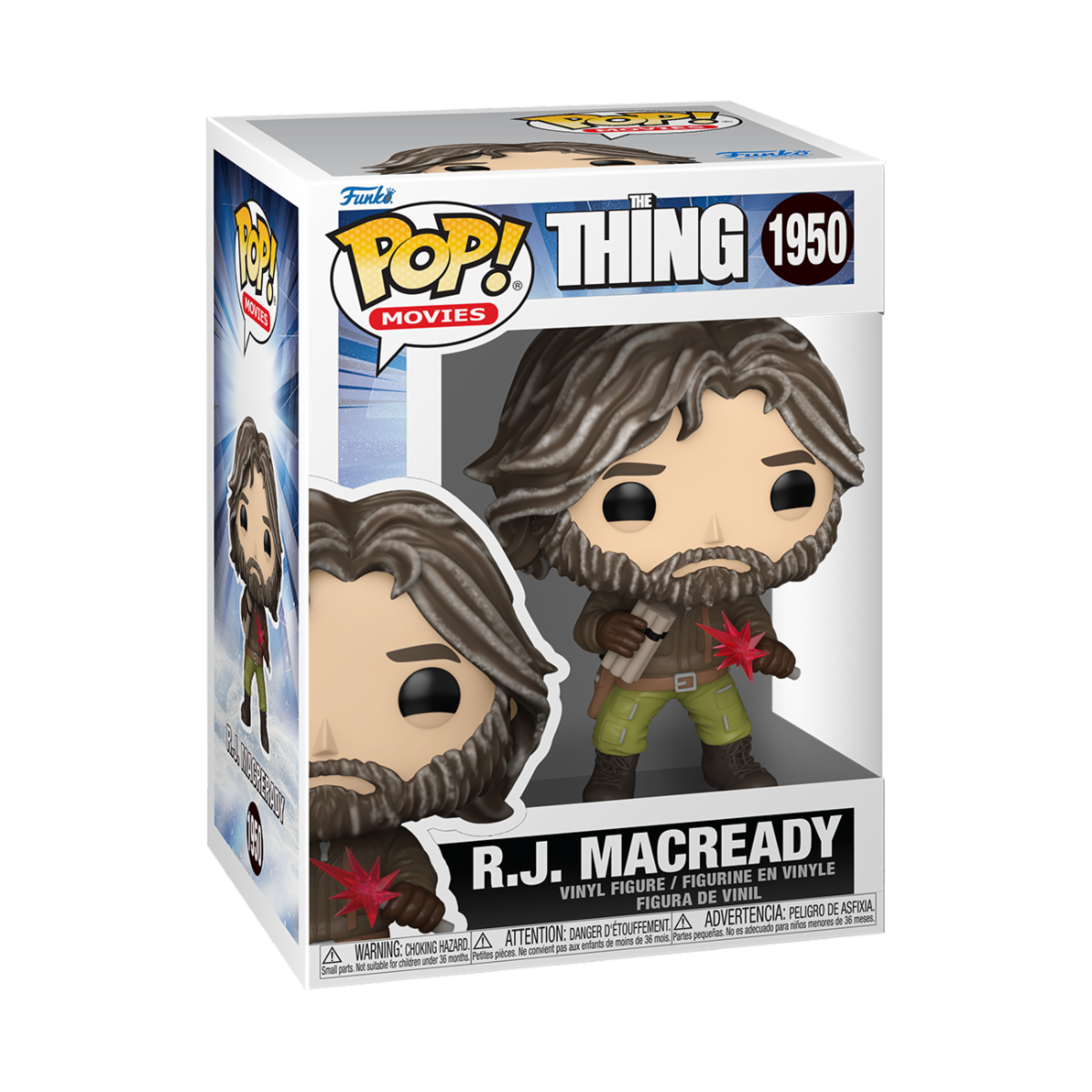 THE THING - POP FUNKO VINYL FIGURE 1950 R.J. MACREADY 9CM
