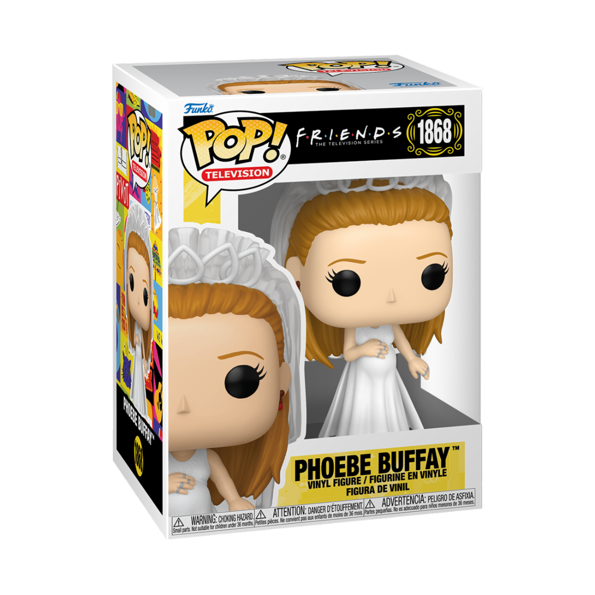 FRIENDS S7 - POP FUNKO VINYL FIGURE 1868 PHOEBE BUFFAY 9CM