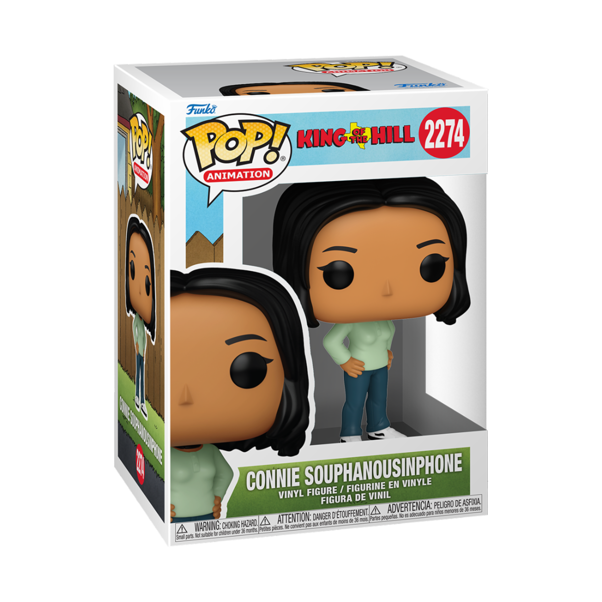 KING OF THE HILL S2 - POP FUNKO VINYL FIGURE 2274 CONNIE SOUPHANOUSINPHONE 9CM