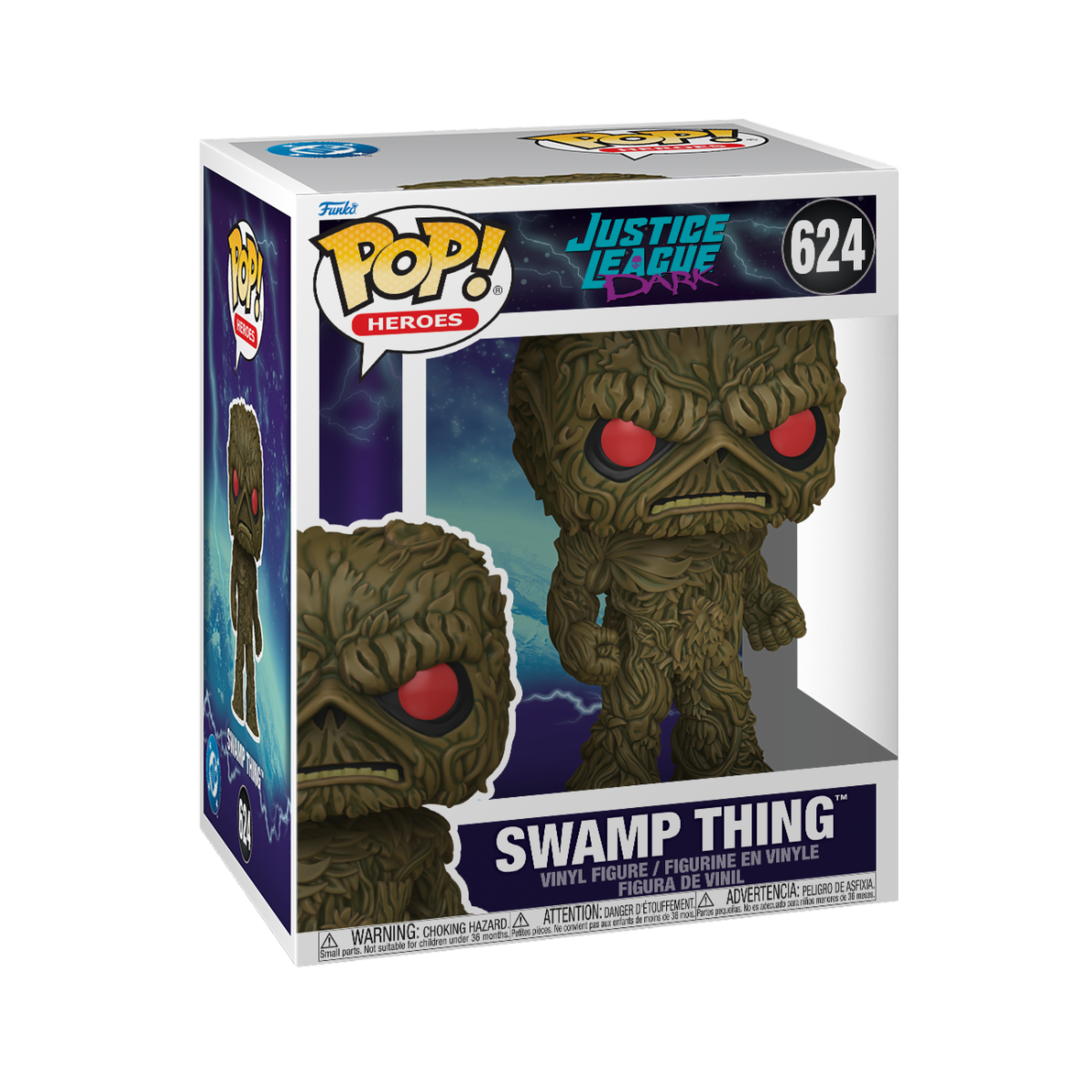 JUSTICE LEAGUE DARK - POP FUNKO SUPER VINYL FIGURE 624 SWAMP THING 15CM