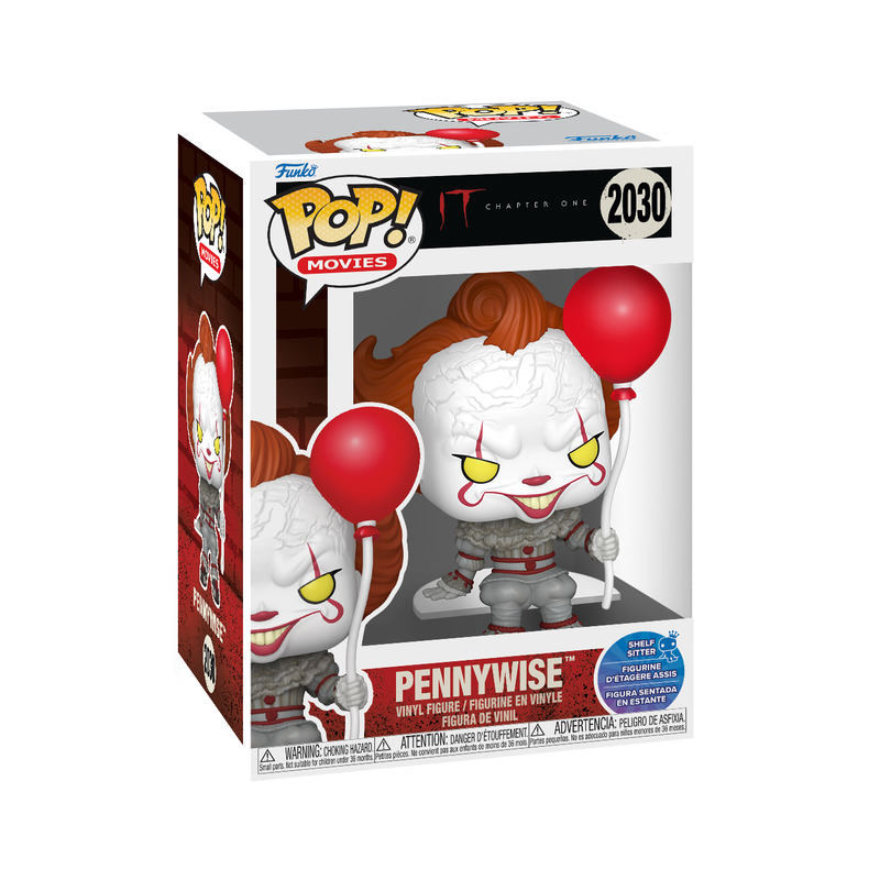 IT - POP FUNKO VINYL FIGURE 2030 PENNYWISE (SIT) 9CM