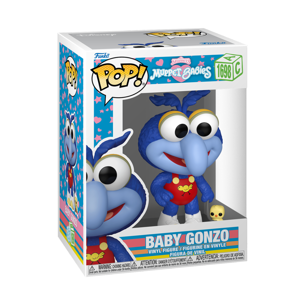 MUPPET BABIES (1984) - POP FUNKO VINYL FIGURE 1698 BABY GONZO 9CM