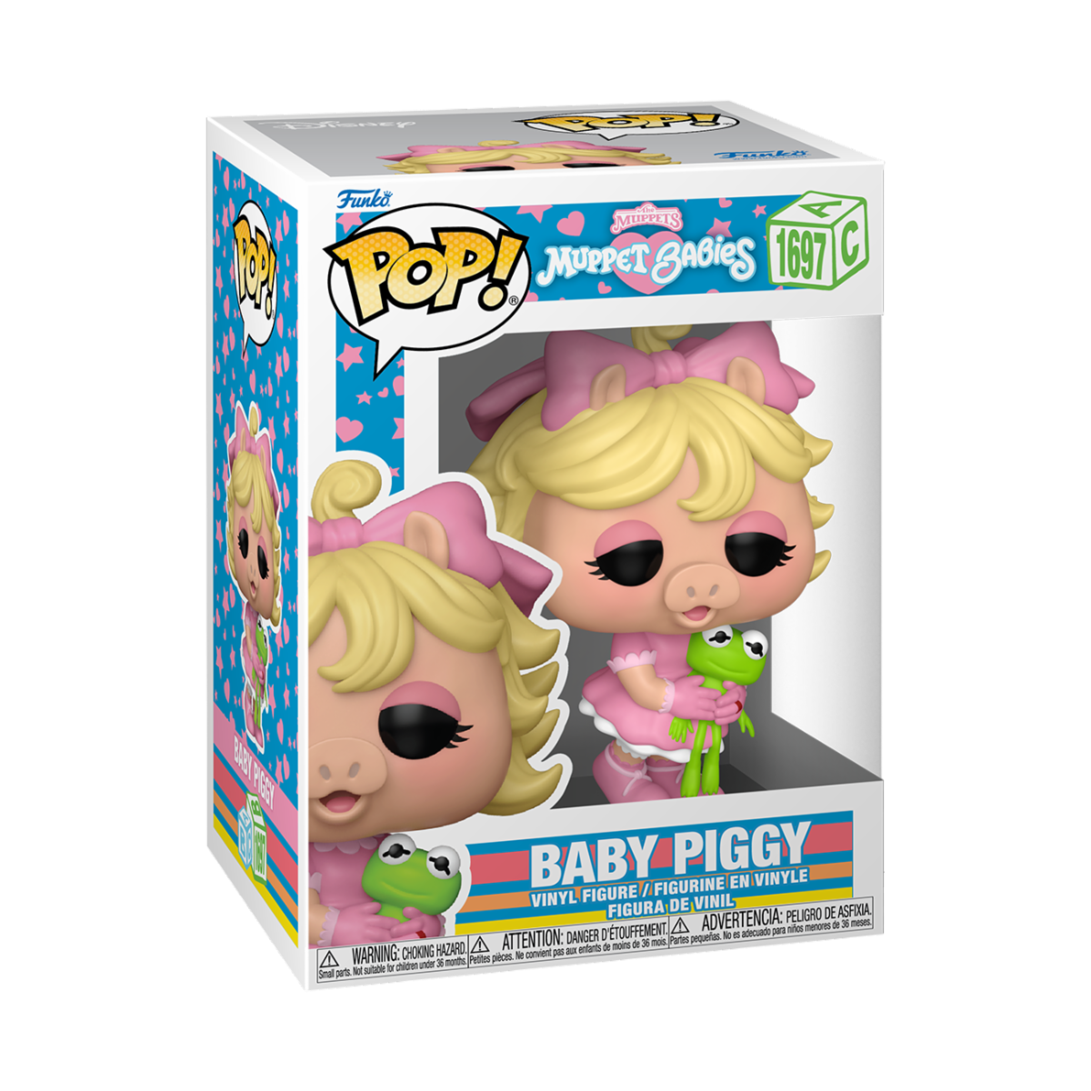 MUPPET BABIES (1984) - POP FUNKO VINYL FIGURE 1697 BABY PIGGY 9CM