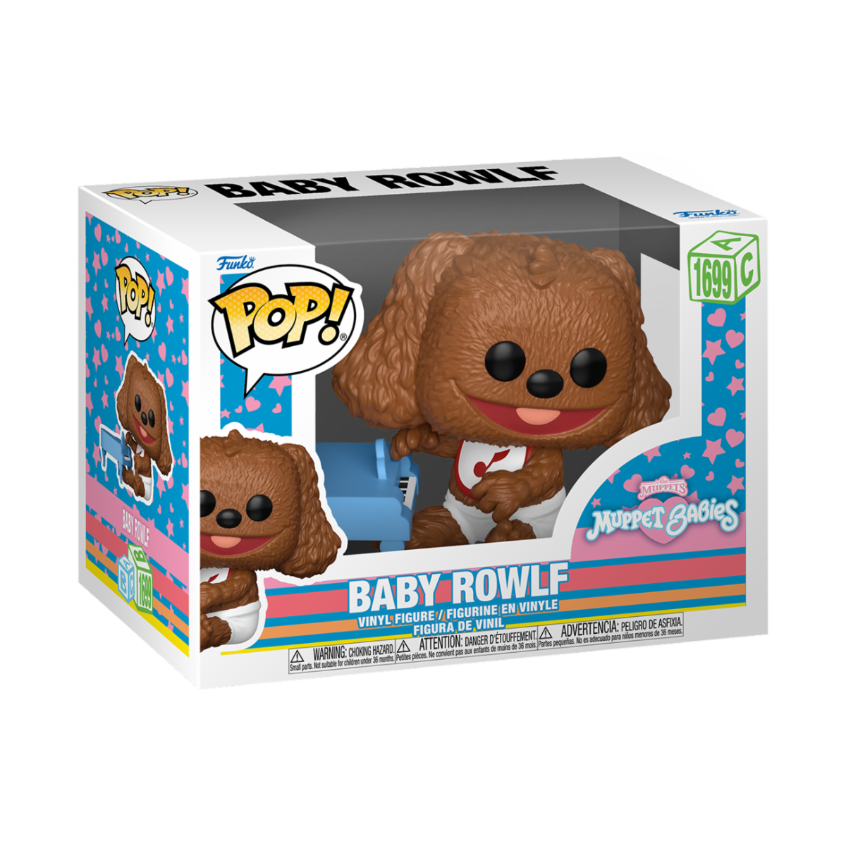 MUPPET BABIES (1984) - POP FUNKO VINYL FIGURE 1699 BABY ROWLF 9CM