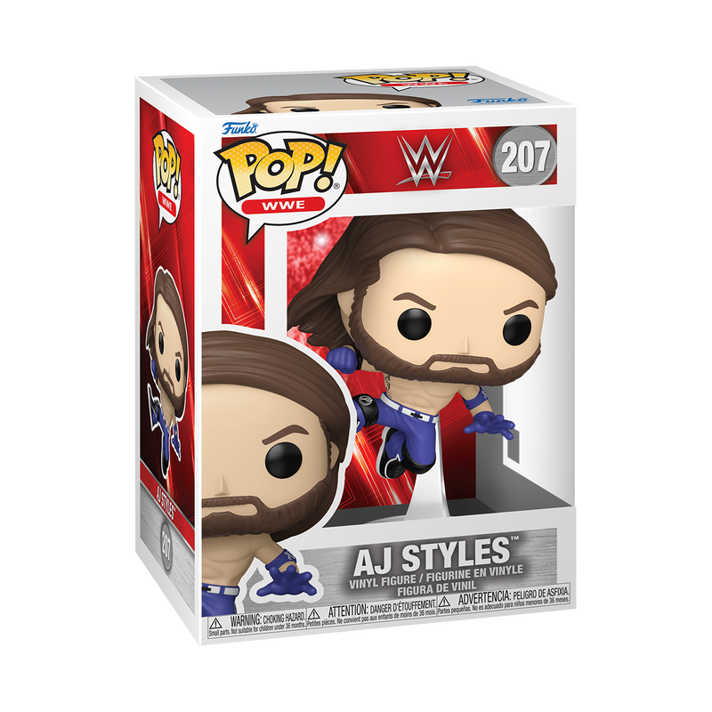 WWE S31 - POP FUNKO VINYL FIGURE 207 AJ STYLES 9CM