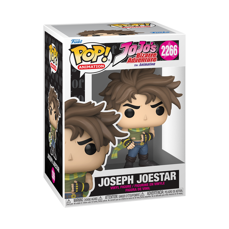 JOJO'S BIZARRE ADVENTURE S2 - POP FUNKO VINYL FIGURE 2266 JOSEPH JOESTAR 9CM