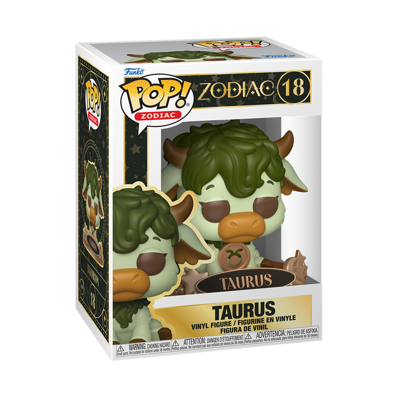 ZODIAC S2 - POP FUNKO VINYL FIGURE 18 TAURUS 9CM