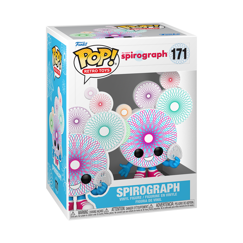 SPIROGRAPH S1 - POP FUNKO VINYL FIGURE 171 SPIROGRAPH W/CHASE REGULAR 9CM