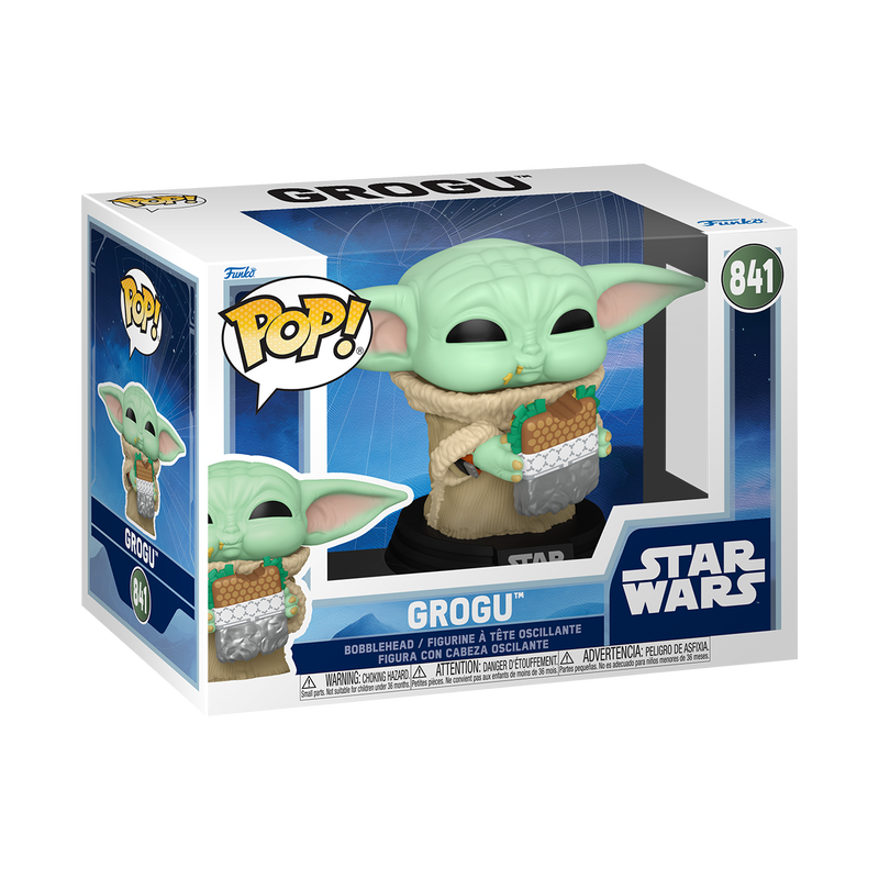 STAR WARS: MANDALORIAN & GROGU (2026) S2 - POP FUNKO VINYL FIGURE 841 GROGU 9CM