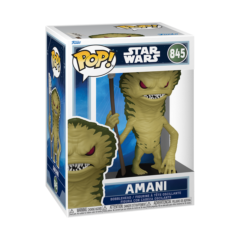 STAR WARS: MANDALORIAN & GROGU (2026) S2 - POP FUNKO VINYL FIGURE 845 AMANI 9CM