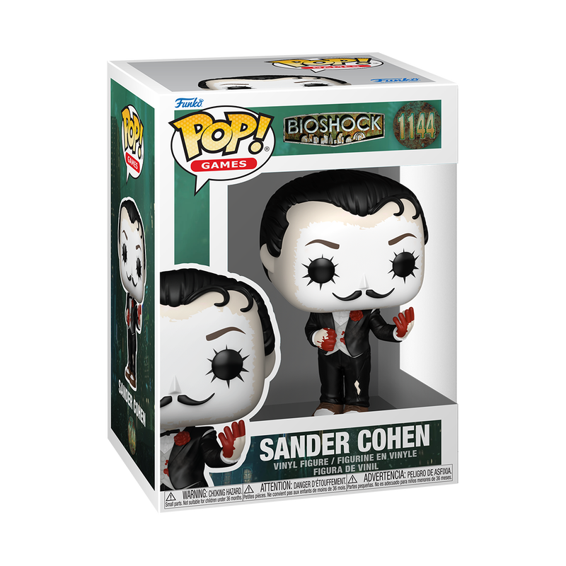 BIOSHOCK S3 - POP FUNKO VINYL FIGURE 1144 SANDER COHEN 9CM