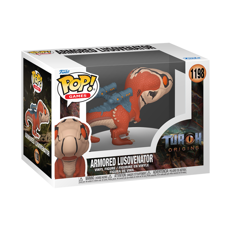 TUROK - POP FUNKO VINYL FIGURE ARMORED LUSOVENATOR 9CM