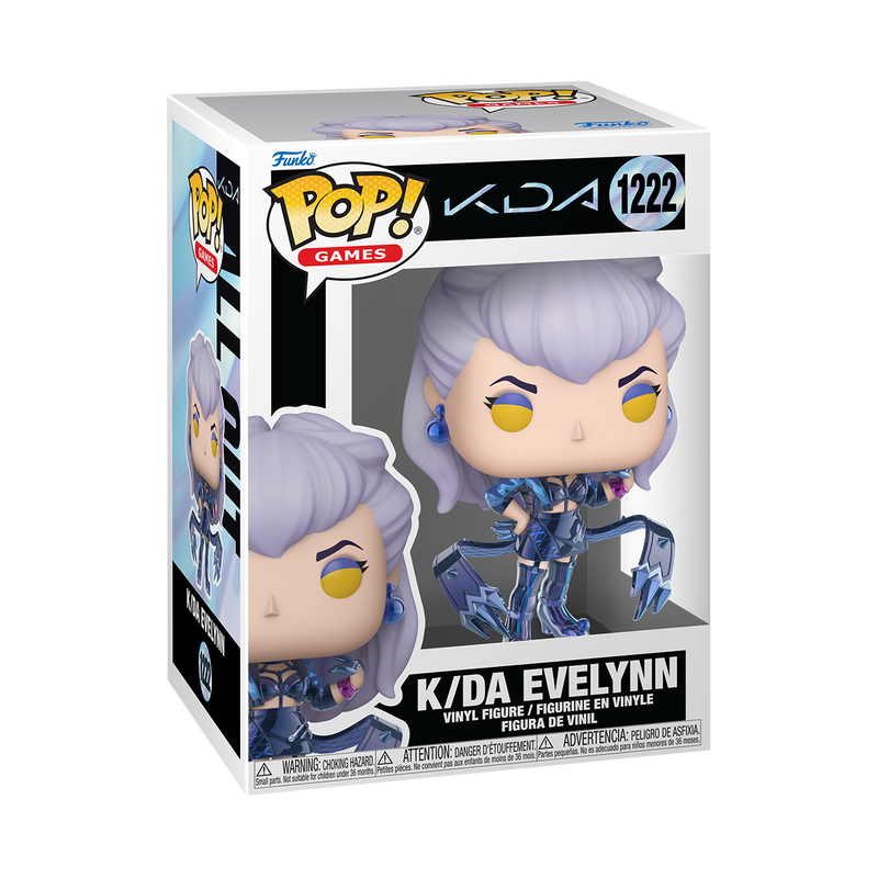 LEAGUE OF LEGENDS S5 - POP FUNKO VINYL FIGURE 1222 K/DA EVELYNN 9CM