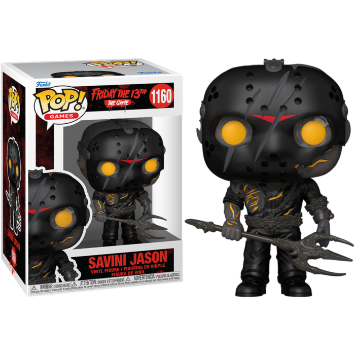 FRIDAY THE 13TH: THE GAME - POP FUNKO VINYL FIGURE 1160 SAVINI JASON (JASON UNIVERSE) 9CM