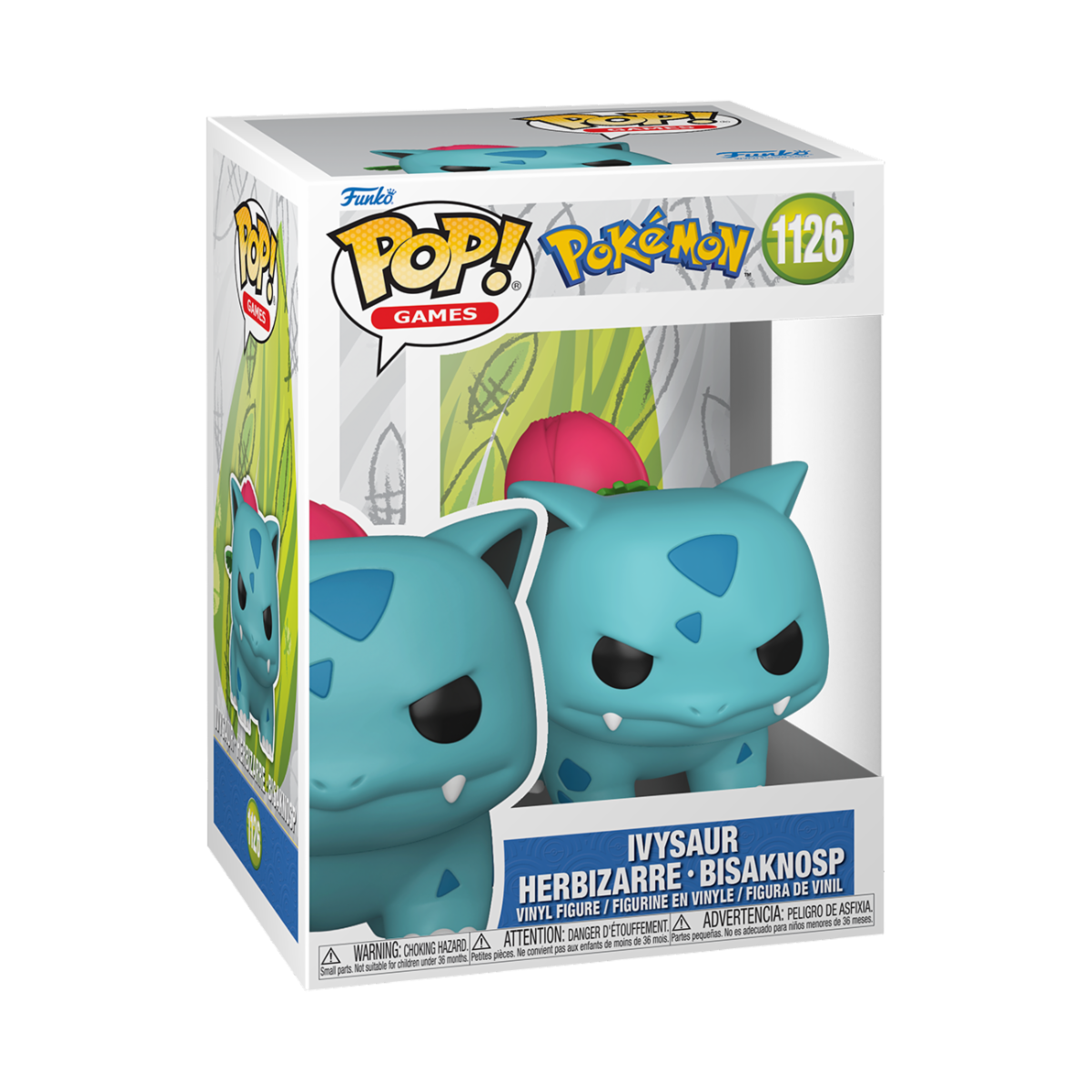 POKEMON - POP FUNKO VINYL FIGURE 1126 IVYSAUR 9CM