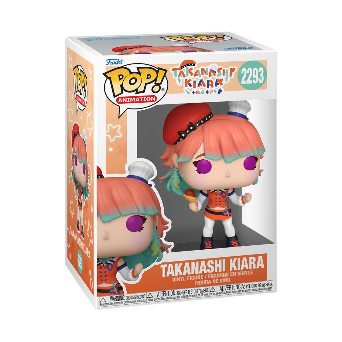 HOLOLIVE S1 - POP FUNKO VINYL FIGURE 2293 TAKANASHI KIARA 9CM