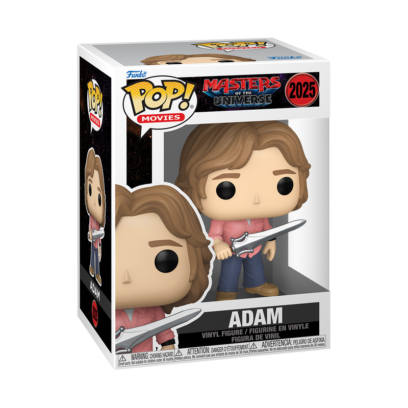 MASTERS OF THE UNIVERSE - POP FUNKO VINYL FIGURE 2025 ADAM (MOVIE 2026) 9CM