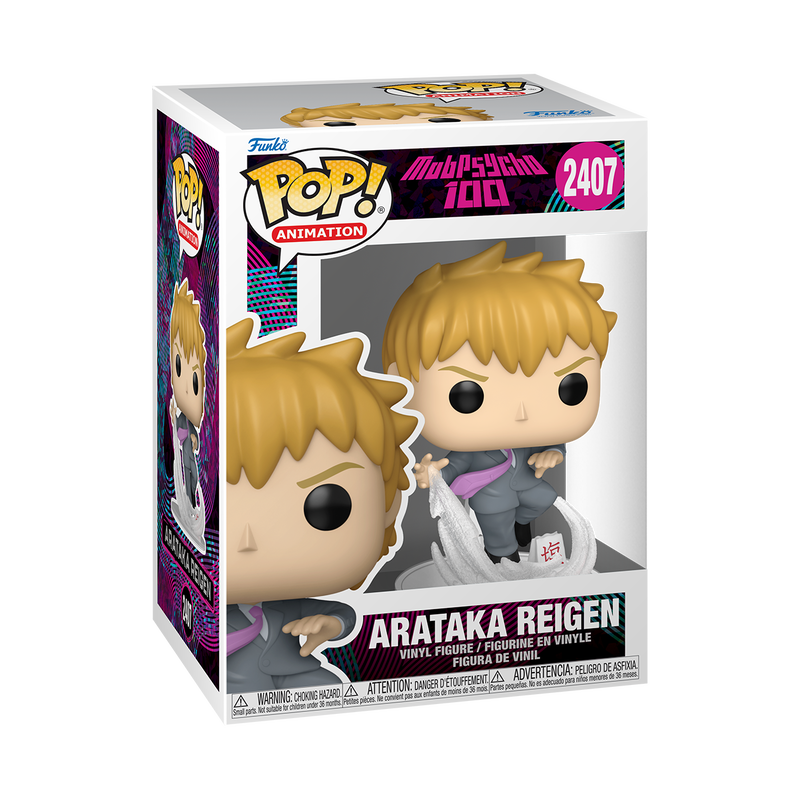MOB PSYCHO S2 - POP FUNKO VINYL FIGURE 2407 ARATAKA REIGEN 9CM