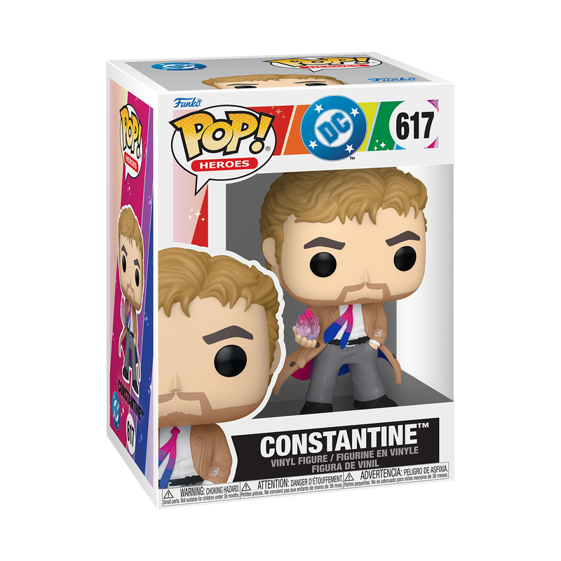 DC COMICS: PRIDE 2026 - POP FUNKO VINYL FIGURE 617 CONSTANTINE 9CM