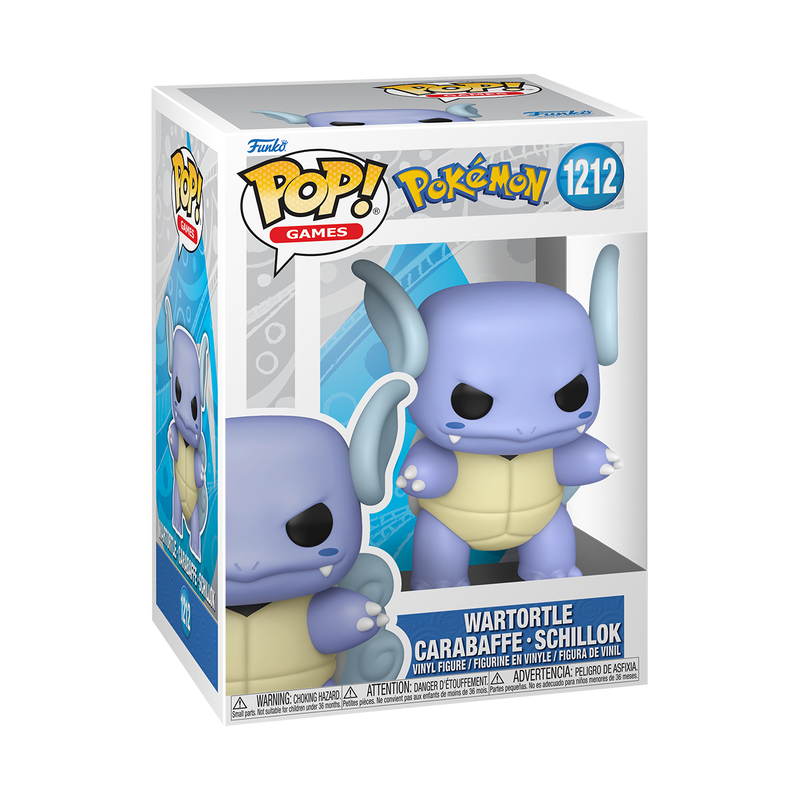POKEMON S24 - POP FUNKO VINYL FIGURE 1212 WARTORTLE 9CM