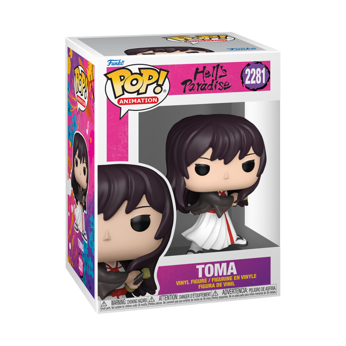HELL'S PARADISE S1 - POP FUNKO VINYL FIGURE 2281 TOMA 9CM