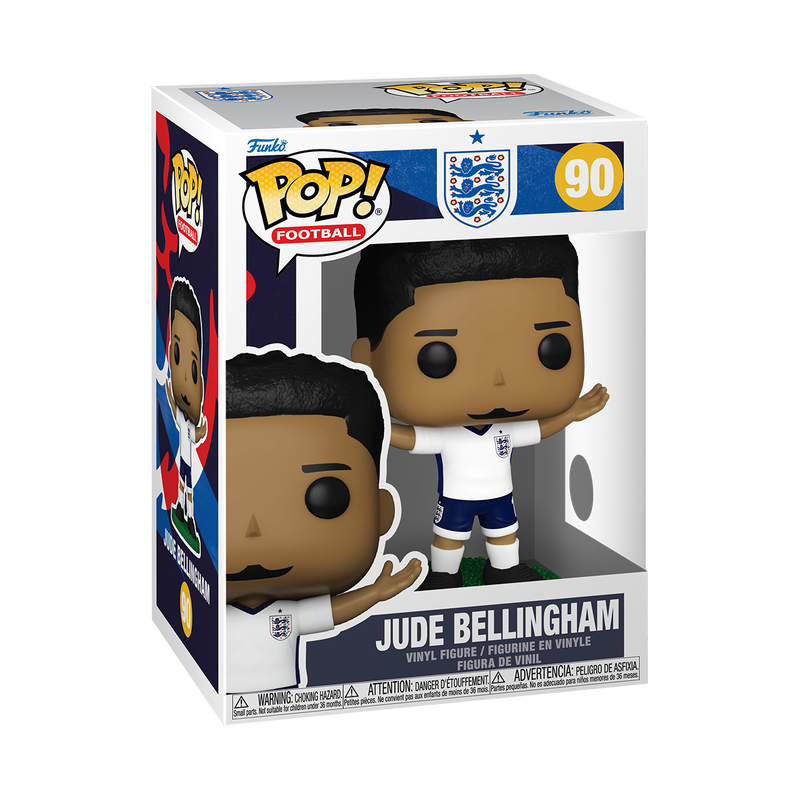 WORLD CUP 2026 - ENGLAND - POP FUNKO VINYL FIGURE 90 JUDE BELLINGHAM 9CM