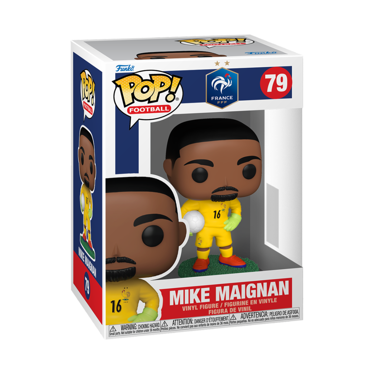 WORLD CUP 2026 - FRANCE - POP FUNKO VINYL FIGURE 79 MIKE MAIGNAN 9CM