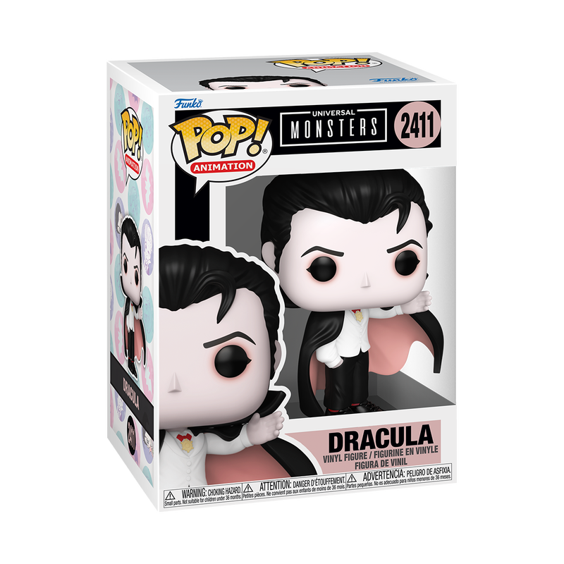 UNIVERSAL MONSTERS S6 (ANIME) - POP FUNKO VINYL FIGURE 2411 DRACULA 9CM