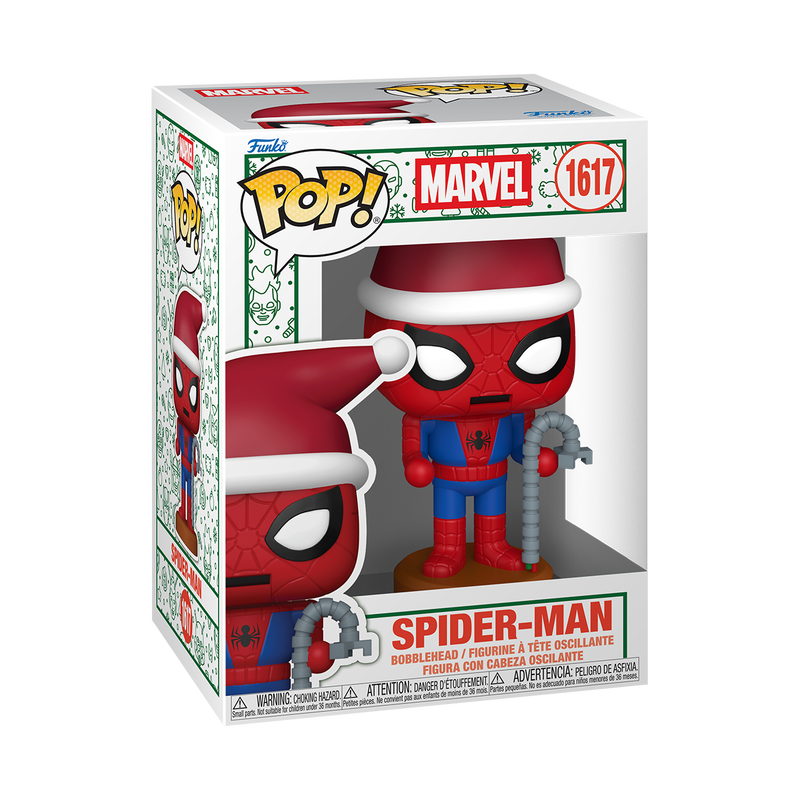 MARVEL HOLIDAY S6 (2026) - POP FUNKO VINYL FIGURE 1617 SPIDER-MAN (NUTCRACKER) 9CM