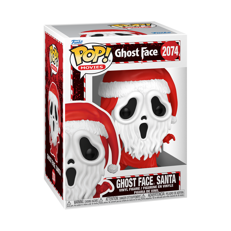 HOLIDAY HORROR 2026 - POP FUNKO VINYL FIGURE 2074 GHOST FACE SANTA 9CM