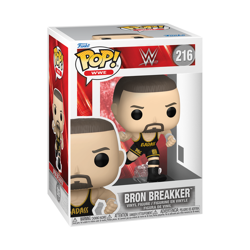WWE S33 - POP FUNKO VINYL FIGURE 216 BRON BREAKKER 9CM