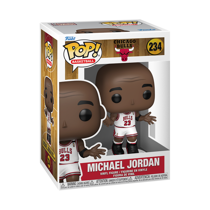 NBA LEGENDS S10 - POP FUNKO VINYL FIGURE 234 MICHAEL JORDAN (SHRUG) 9CM