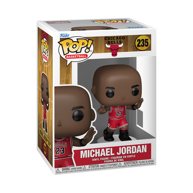 NBA LEGENDS S11 - POP FUNKO VINYL FIGURE 235 MICHAEL JORDAN (6TH RING) 9CM