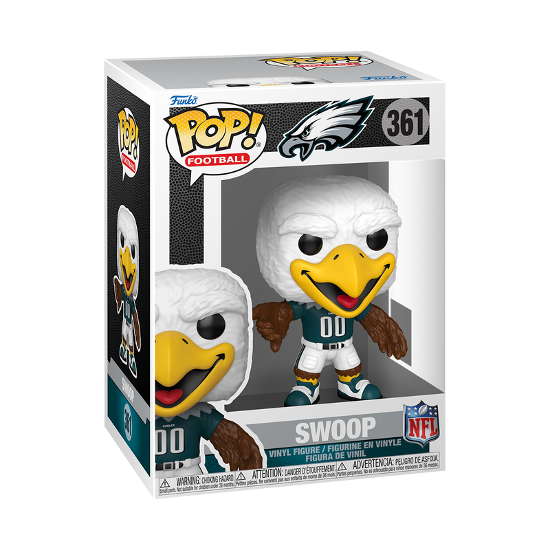 NFL MASCOTS S2 - POP FUNKO VINYL FIGURE 361 SWOOP 9CM