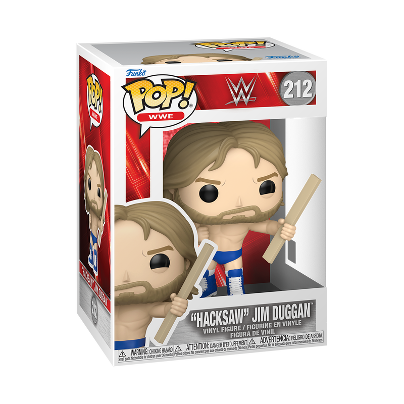 WWE S32 - POP FUNKO VINYL FIGURE 212 "HACKSAW" JIM DUGGAN 9CM
