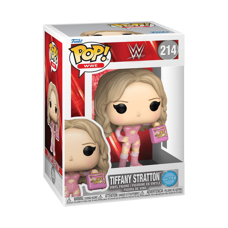 WWE S32 - POP FUNKO VINYL FIGURE 214 TIFFANY STRATTON (GLITTER) 9CM