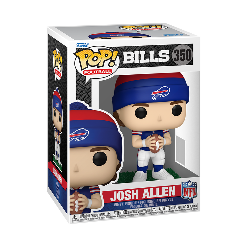 NFL S16 - POP FUNKO VINYL FIGURE 350 JOSH ALLEN (WITH BEANIE) 9CM