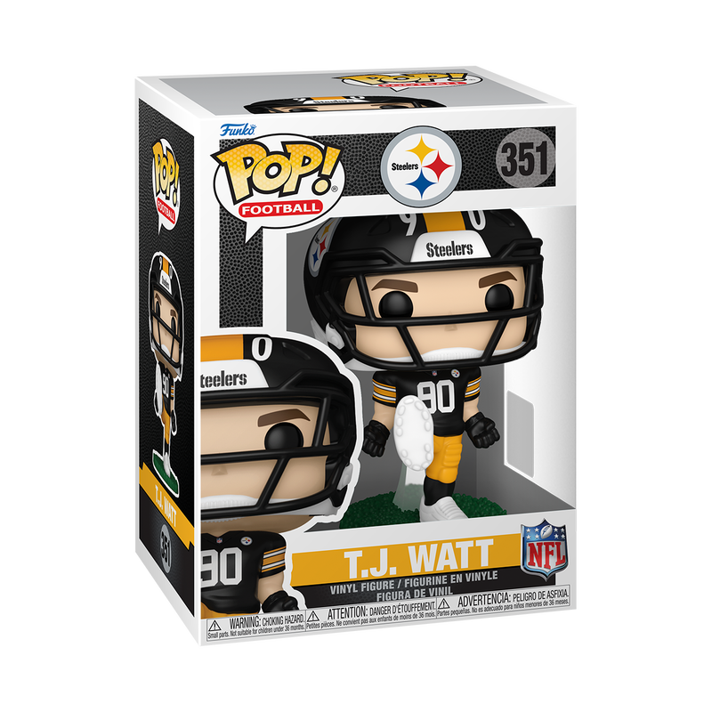 NFL S16 - POP FUNKO VINYL FIGURE 351 T.J. WATT (PUNTING) 9CM