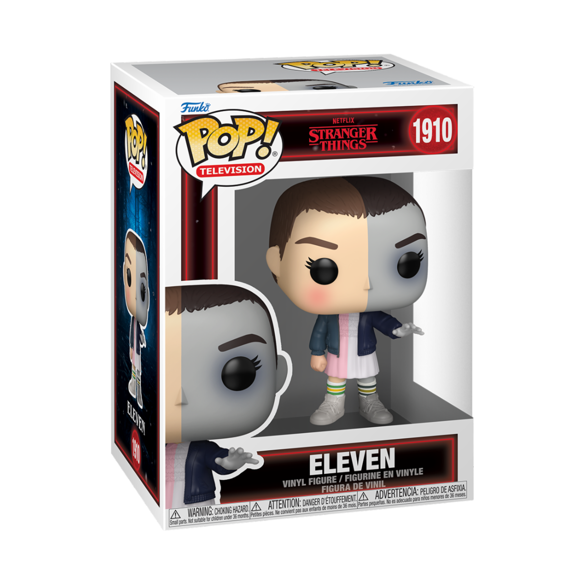 STRANGER THINGS S7 - POP FUNKO VINYL FIGURE 1910 ELEVEN (SPLIT) 9CM