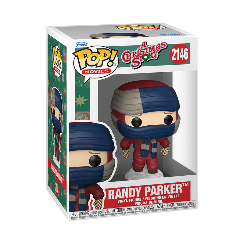 A CHRISTMAS STORY S2 - POP FUNKO VINYL FIGURE 2146 RANDY PARKER 9CM