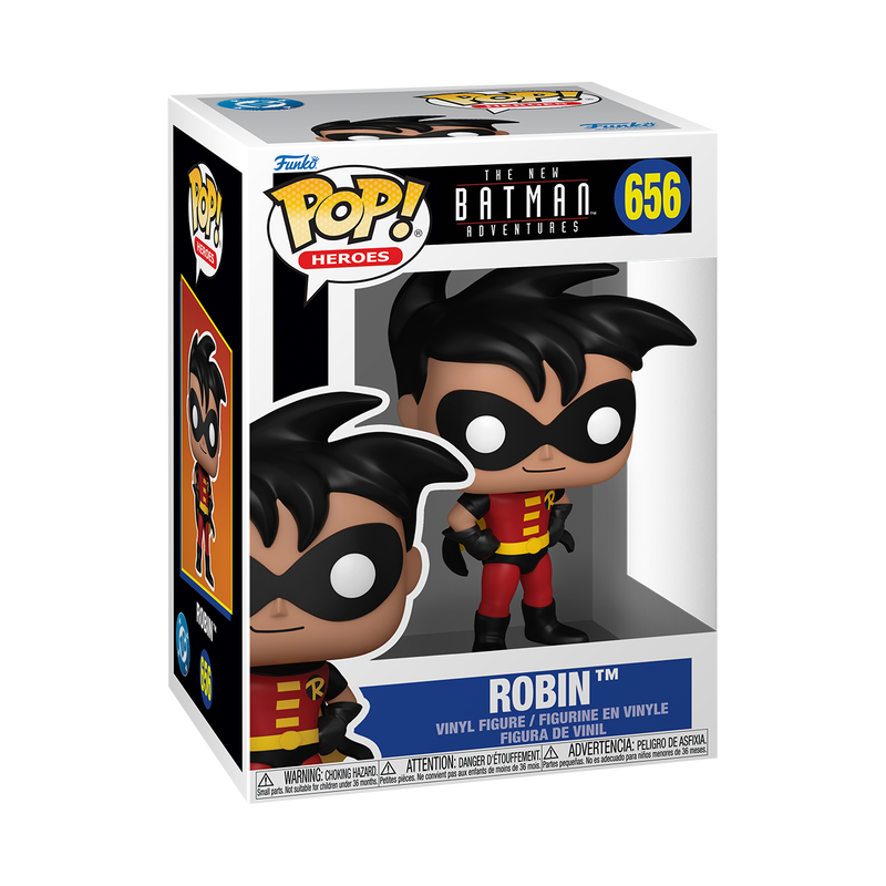 THE NEW BATMAN ADVENTURES - POP FUNKO VINYL FIGURE 656 ROBIN 9CM