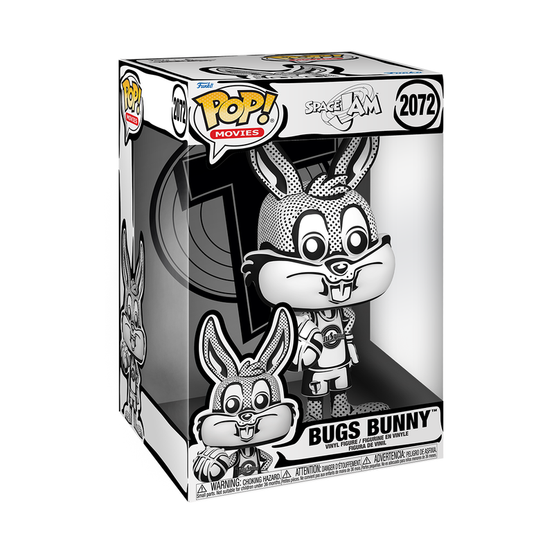 SPACE JAM - POP FUNKO JUMBO VINYL FIGURE 2072 BUGS BUNNY (JOSHUA VIDES DESIGN) 25CM