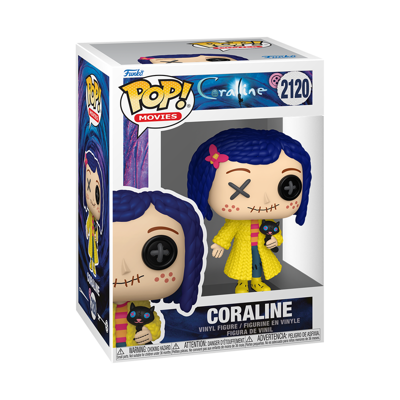 CORALINE S3 - POP FUNKO VINYL FIGURE 2120 CORALINE (PATCHWORK) 9CM
