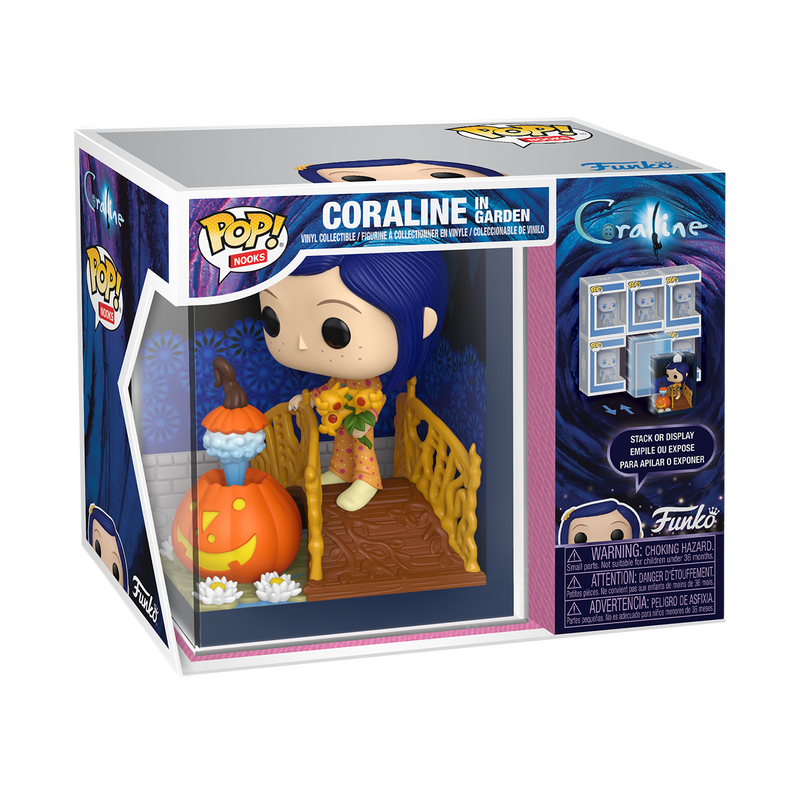 CORALINE S3 - POP FUNKO NOOK VINYL FIGURE - CORALINE IN GARDEN 9CM