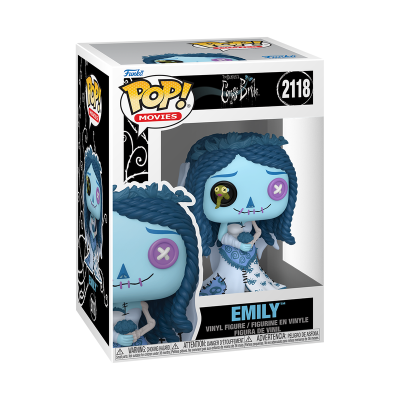 CORPSE BRIDE - POP FUNKO VINYL FIGURE 2118 CORPSE BRIDE (PATCHWORK) 9CM