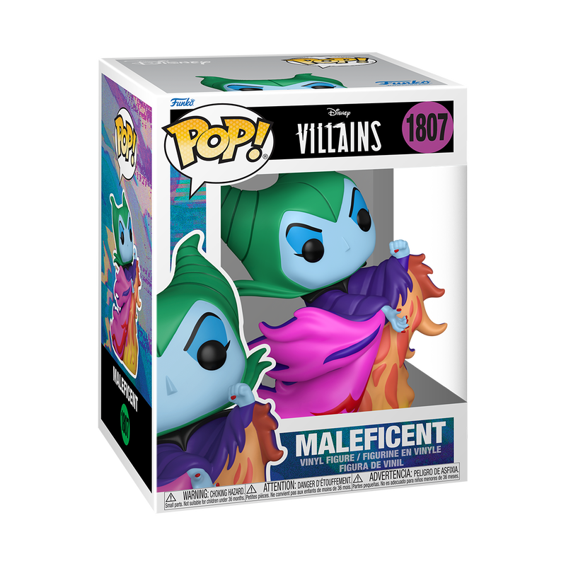 SLEEPING BEAUTY S2 - POP FUNKO PREMIUM VINYL FIGURE 1807 MALEFICENT (DECO) 9CM