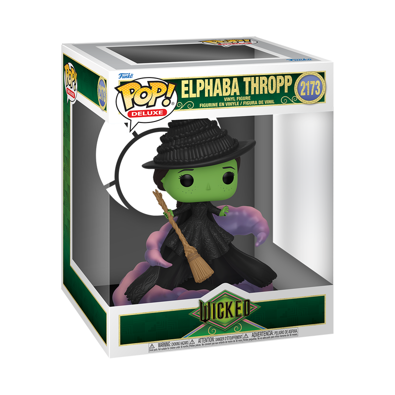 WICKED S2 - POP FUNKO DELUXE VINYL FIGURE 2173 ELPHABA THROPP (DG) 15CM